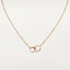 Love-halskjede, diamanter – rosagull, diamanter – Cartier