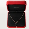 Love-halskjede, diamanter – rosagull, diamanter – Cartier