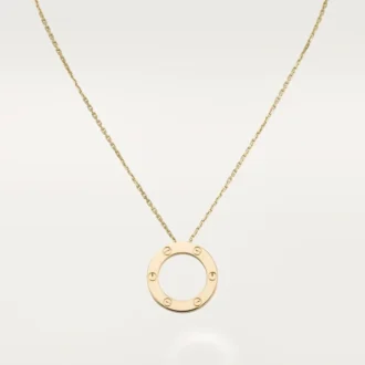 Love-halskjede – gult gull – Cartier