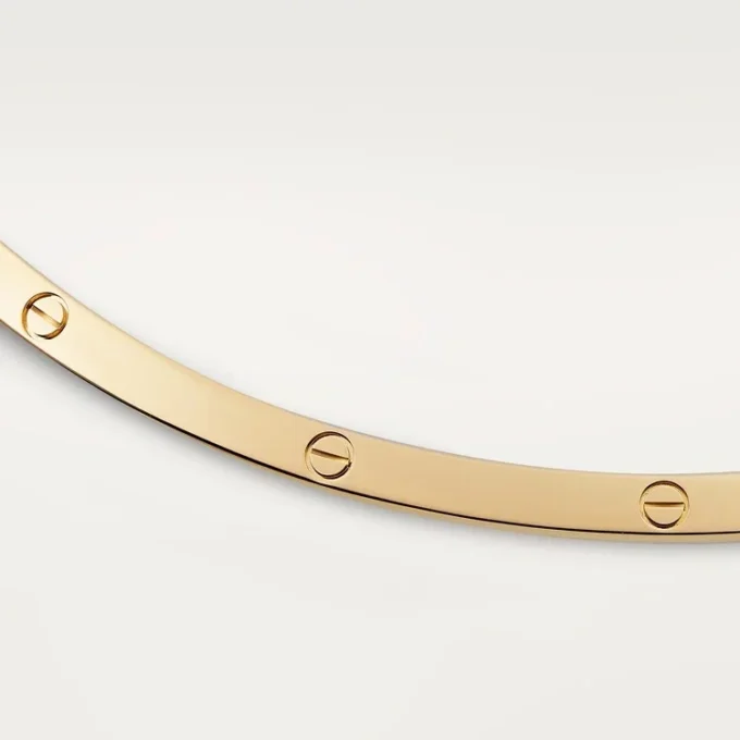 Love-halskjede – gult gull – Cartier