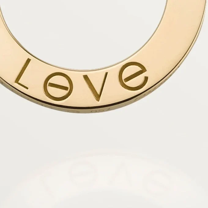 Love-halskjede – gult gull – Cartier