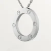 Love-halskjede – hvitt gull – Cartier