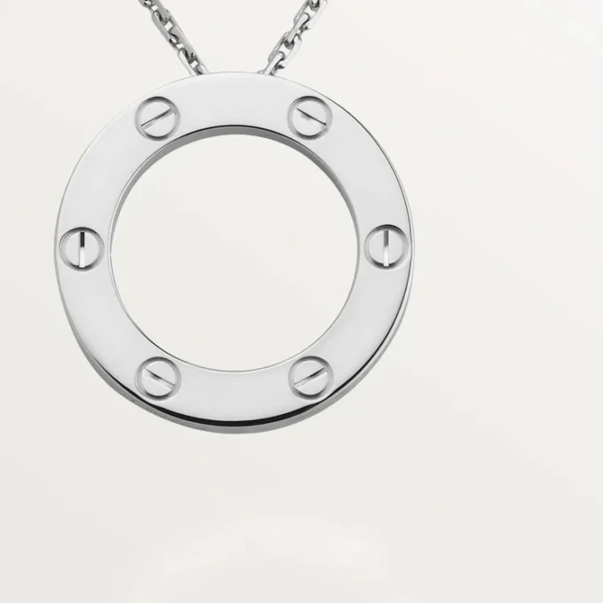 Love-halskjede – hvitt gull – Cartier
