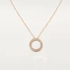 Love-halskjede – rosa gull, diamanter – Cartier
