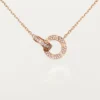 Love-halskjede – Rosegull, diamanter – Cartier