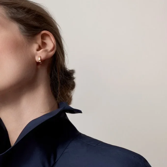 Love Hoop-øreringer – gult gull, liten modell | Cartier Us