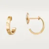 Love Hoop-øreringer – gult gull, liten modell | Cartier Us