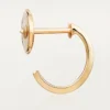 Love Hoop-øreringer – gult gull, liten modell | Cartier Us