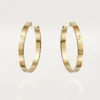 Love-øreringer – gult gull – Cartier
