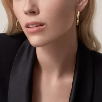 Love-øreringer – gult gull – Cartier