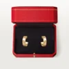Love-øreringer – gult gull – Cartier