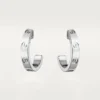 Love-øreringer – hvitt gull – Cartier