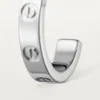 Love-øreringer – hvitt gull – Cartier