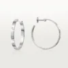Love-øreringer – hvitt gull – Cartier