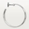Love-øreringer – hvitt gull – Cartier