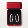 Love-øreringer – hvitt gull – Cartier