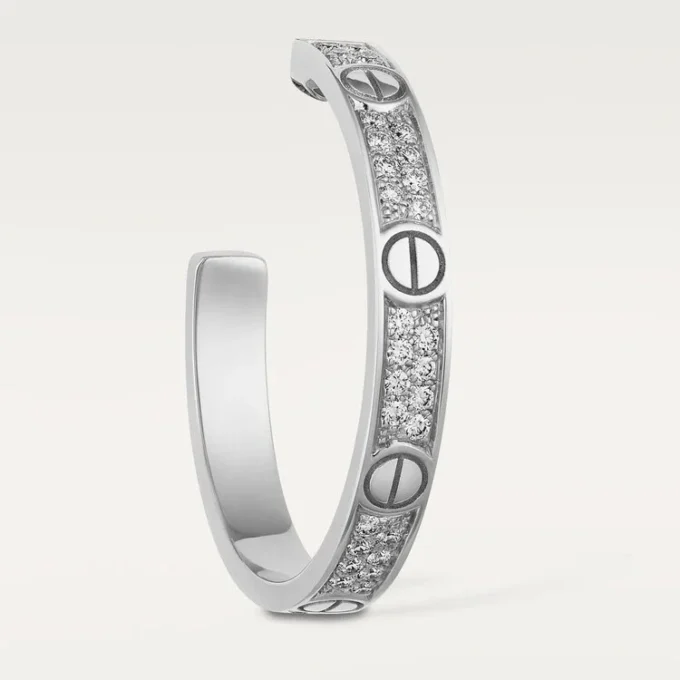 Love-øreringer – hvitt gull, diamant – Cartier
