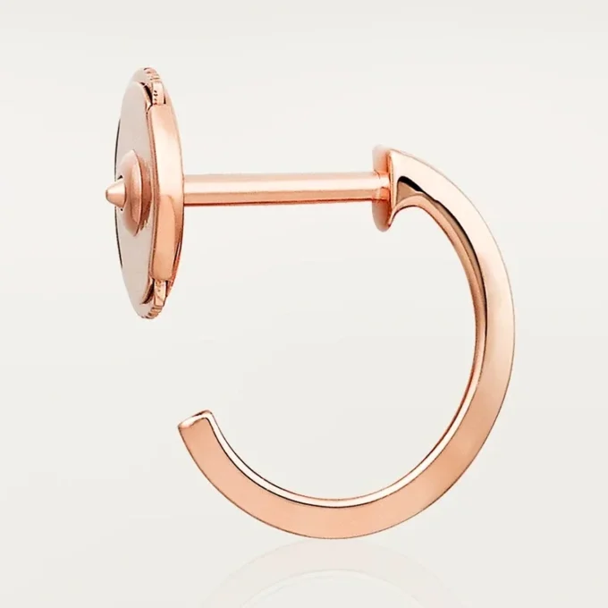Love-øreringer – rosa gull – Cartier