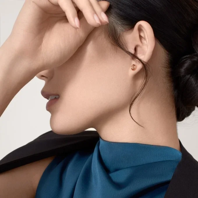 Love-øreringer – Rosagull – Cartier