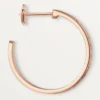 Love-øreringer – Rosegull, diamant – Cartier