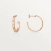 Love-øreringer – Rosegull, diamant – Cartier