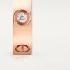 Love-ring, 3 diamanter – Rosagull, Diamanter – Cartier