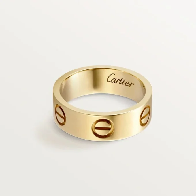 Love-ring – gult gull, klassisk modell | Cartier Us