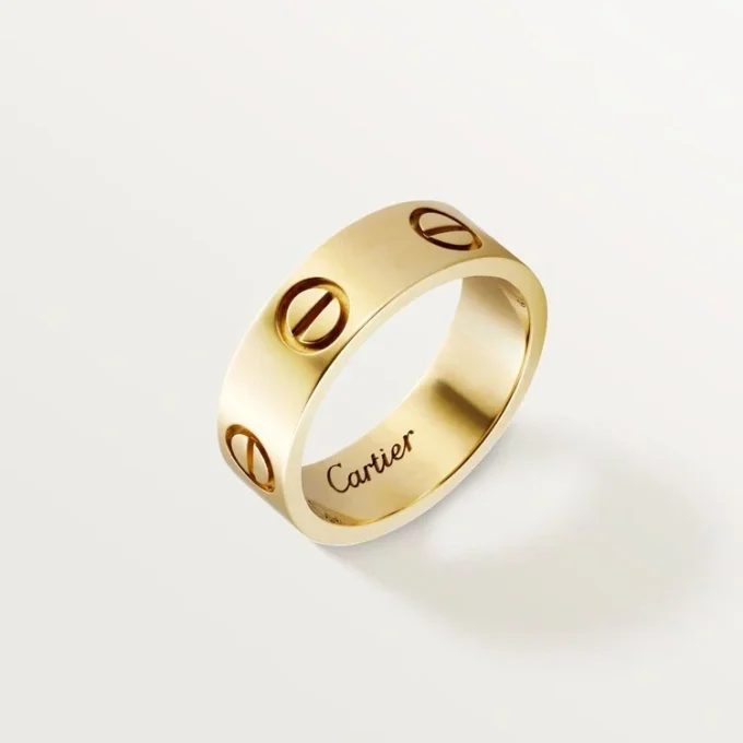 Love-ring – gult gull, klassisk modell | Cartier Us