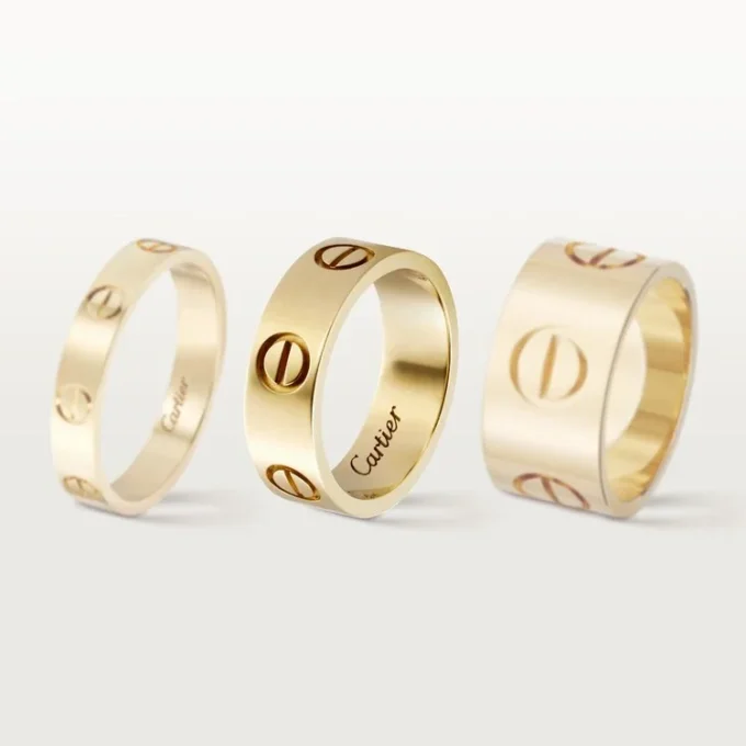 Love-ring – gult gull, klassisk modell | Cartier Us
