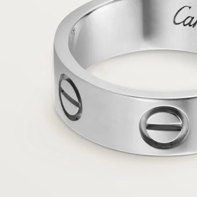 Love-ring – hvitt gull, klassisk modell | Cartier Us
