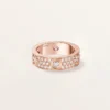Love-ring, klassisk modell, pavé, 6 diamanter