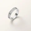 Love-ring, liten modell, pavé