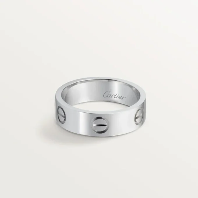 Love-ring – platina – Cartier Love-ring – platina – Cartier