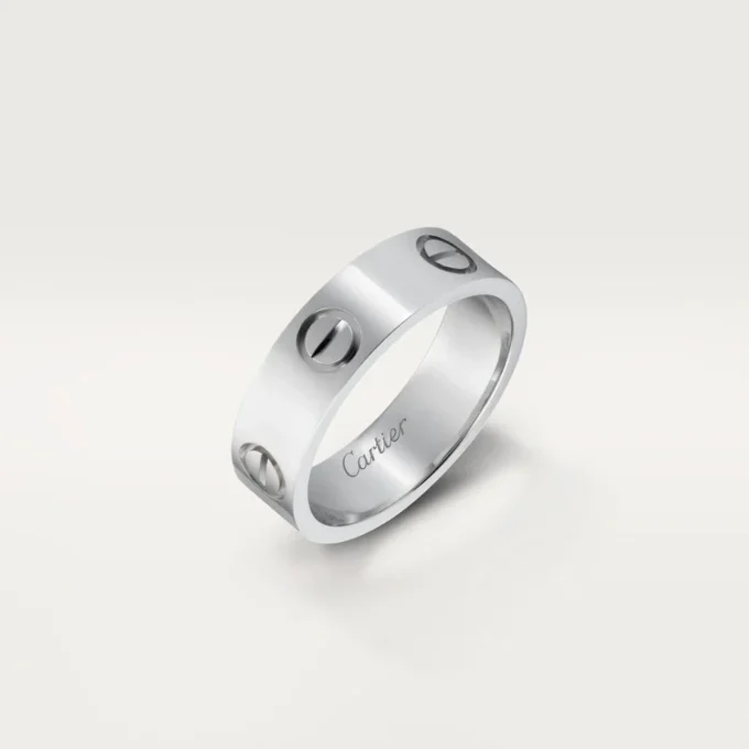 Love-ring – platina – Cartier Love-ring – platina – Cartier