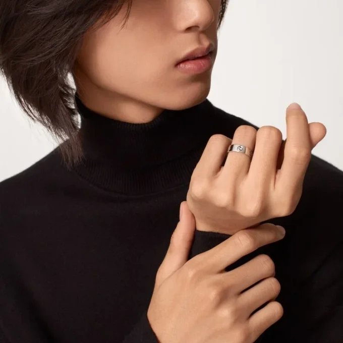 Love-ring – platina – Cartier Love-ring – platina – Cartier