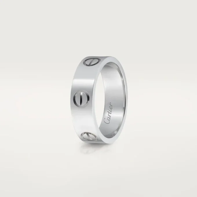 Love-ring – platina – Cartier Love-ring – platina – Cartier