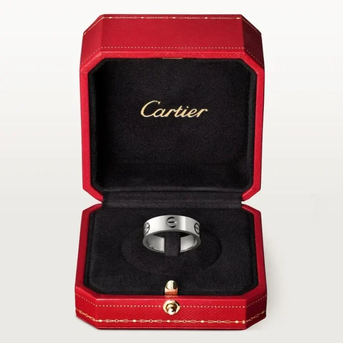Love-ring – platina – Cartier Love-ring – platina – Cartier