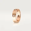 Love-ring – rosagull, diamanter – Cartier