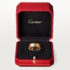 Love-ring – rosagull, diamanter – Cartier