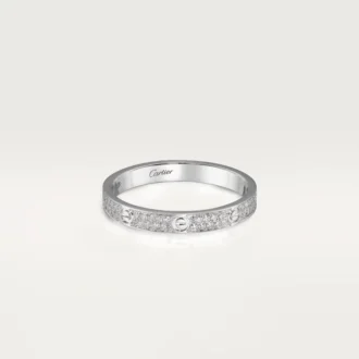 Love-ring, Sm – hvitt gull, diamanter – Cartier