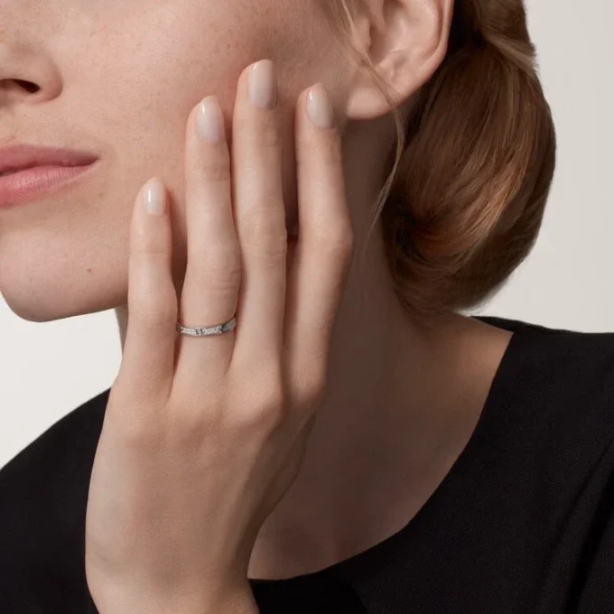 Love-ring, Sm – hvitt gull, diamanter – Cartier