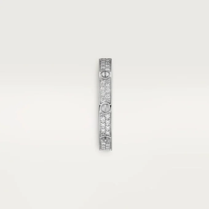 Love-ring, Sm – hvitt gull, diamanter – Cartier