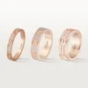 Love-ring, Sm – Rosagull, Diamanter – Cartier