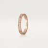 Love-ring, Sm – Rosagull, Diamanter – Cartier