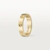 Love-vielsesring, 1 diamant – gult gull, diamant – Cartier