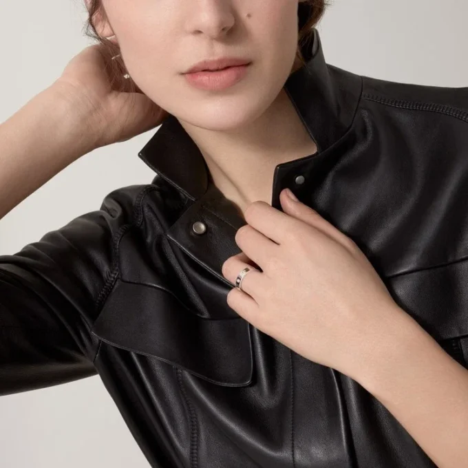 Love-vielsesring, 1 diamant – hvitt gull, diamant – Cartier