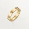 Love-vielsesring, 8 diamanter – gult gull, diamanter – Cartier