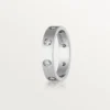 Love-vielsesring, 8 diamanter – hvitt gull, diamanter – Cartier