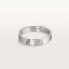 Love-vielsesring – hvitt gull – Cartier Love-vielsesring – hvitt gull – Cartier