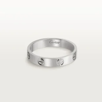 Love-vielsesring – hvitt gull – Cartier